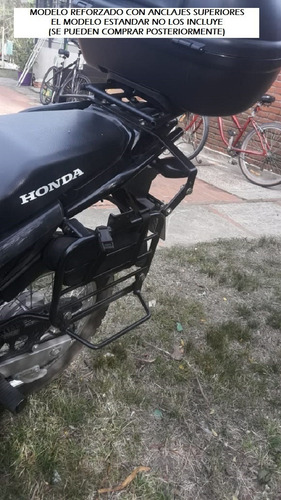 Soporte Lateral Alforjas C/base Honda Xr 190 L