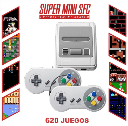 Consola Nintendo Super Mini Sfc 620 Juegos