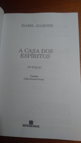 Livro + Dvd A Casa Dos Espíritos S52
