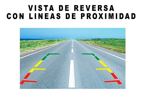 Imagen 3 de 9 de Portaplaca Camara De Revrsa Infraroja + Retrovisor Rca