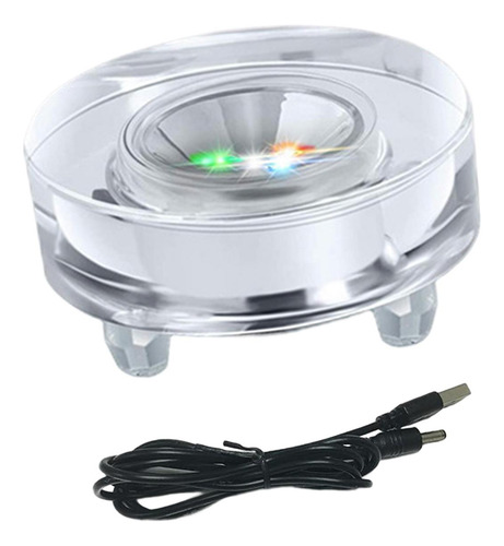 Base De Luz Led Soporte Recargable Para Estatuas De Estilo E