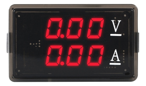 (a) Voltímetro, Amperímetro Dc100v, 10a, Medidor De Corrient