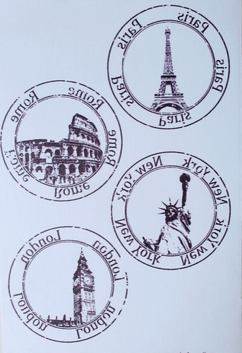 Imagen 4 de 9 de Sublimación Set Paris Vintage X 6 Laura Craft