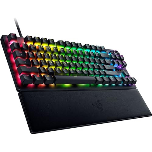 Teclado Gamer Ergonomico Razer Huntsman V3 3 Perillas -rgb