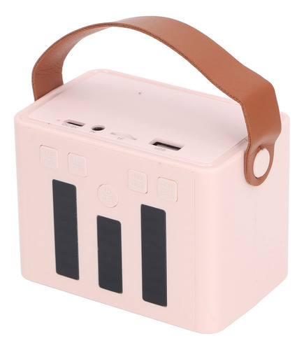Dispositivo De Karaoke Con Altavoz, Micrófono Led, Mini Port