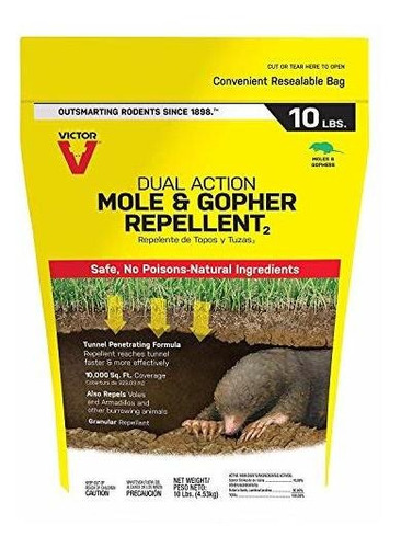 De Sweeney Mole & Gopher Repelente, 10 Lb.