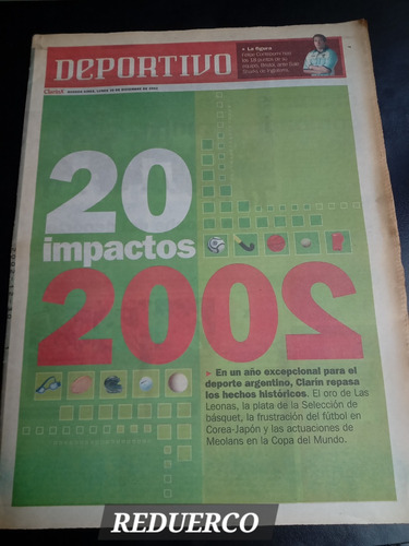 Suplemento Deportivo Clarín Resumen 2002 30/12 E