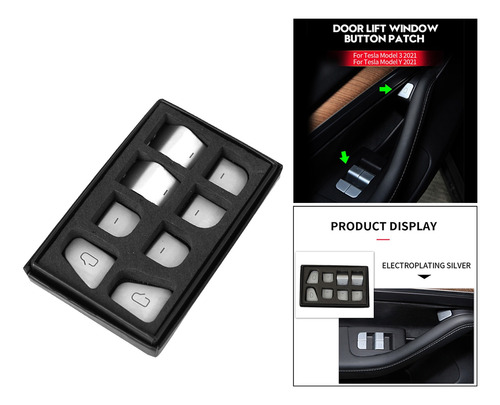 Imagen 6 de 12 de Accesorios Car Truck Parts Interior Trim Plata