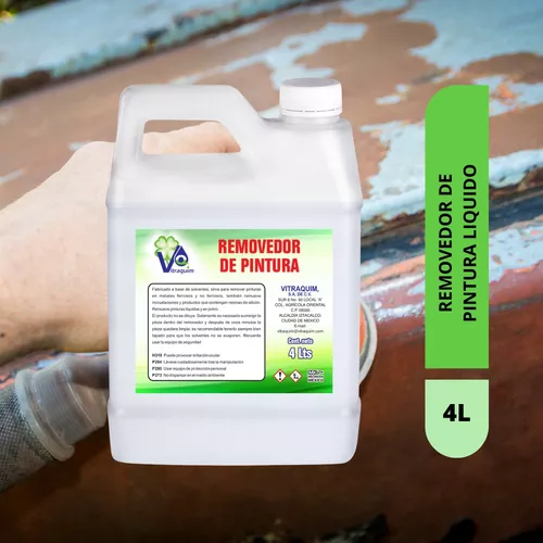 Removedor De Pintura Liquido 4 Litros Vitraquim Industria