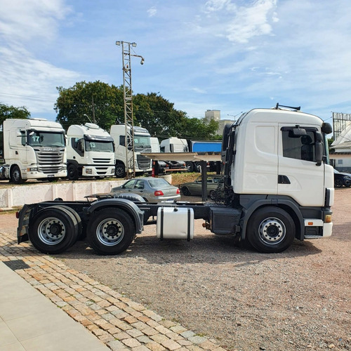 Imagem 4 de 15 de Caminhão Scania R420 Cavalo Trucado 6x2 R124 420 Ano 2008