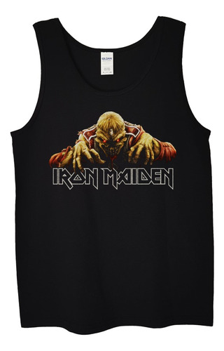 Polera Musculosa Iron Maiden Eddie Terror Metal Abominatron