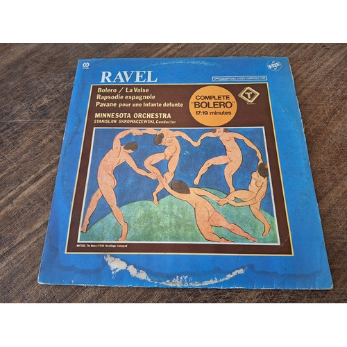 Lp Ravel Bolero (complete) / La Valse - Minnesota Orchestra