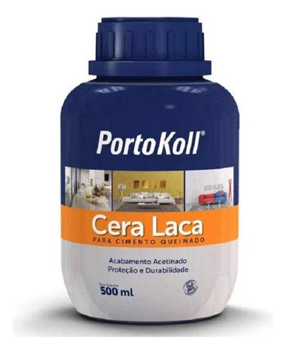 Laca Cera Cimento Queimado - Portokoll - Fr 500ml 