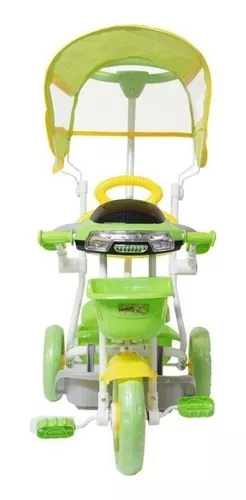 Triciclo infantil com Capota Haste 2 x 1 Importway : :  Brinquedos e Jogos