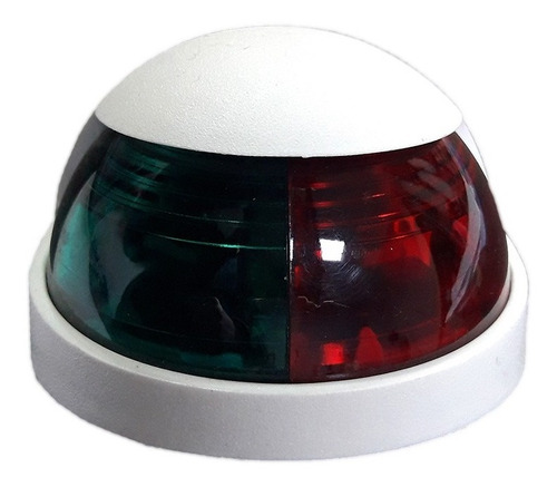 Imagen 4 de 7 de Luz Proa Attwood Bicolor Oval Blanca Nautica Lancha