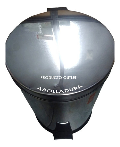 Imagen 4 de 6 de Cesto Recipiente Residuos 20 Lts Outlet(leer) Cristal Rock
