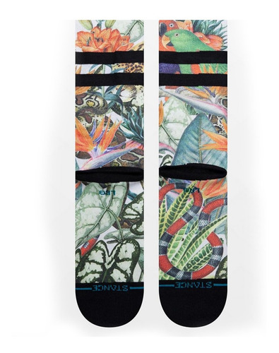 Imagem 3 de 3 de Meia Cano Longo Stance Modelo Jungle Life