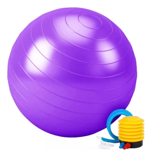 Pelota Balón Inflable Pilates 75cm Con Bombín Gratis