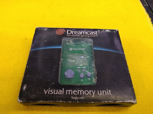 Memoria Sega Dreamcast Verde Excelente Estado 