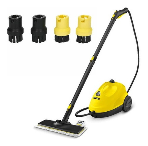 Imagen 1 de 6 de Limpiadora A Vapor Sc2 + Kit De Cepillos Redondos Karcher