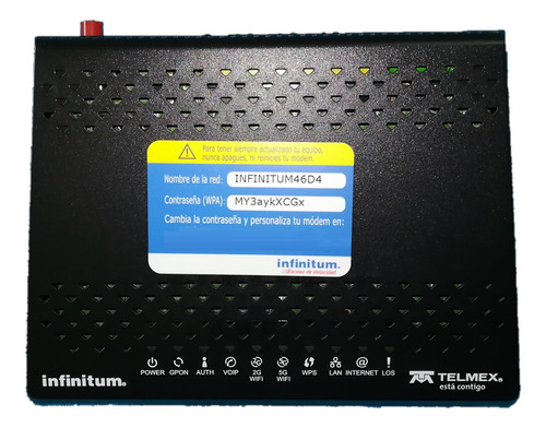 Modem Ont Router Fibra Optica Doble Banda Sercomm Fg6122tm