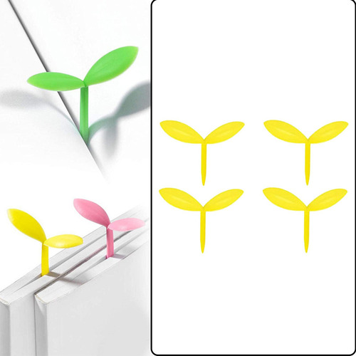 3 Paquete De 2-6 Marcapáginas De Dibujos Animados 4cmx4cm