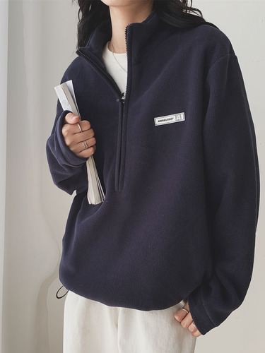 Sudadera Hoodie Mujer Forro Polar Más Terciopelo Con Cierre