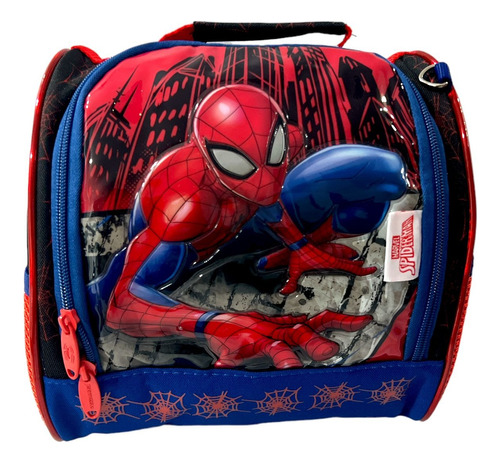 Lunchera Térmica Escolar Spiderman Hombre Araña Spidey