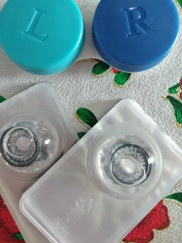 Novmas - Gris Gray Three - Lentes De Contacto Anuales