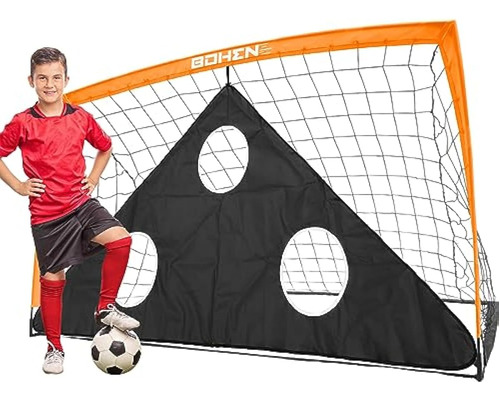 Bohen 6x4 Ft Portable Soccer Goal For Kids