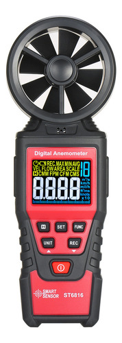 Anemómetro Digital St6816 Con Sensor Inteligente
