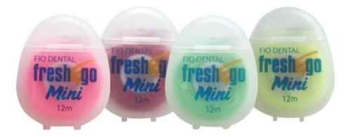 Fio Dental Fresh & Go Mini 12m Com 72 Unidades