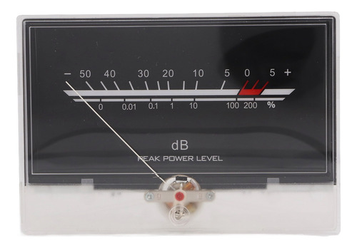 Medidor Vu Meter Led Con Retroiluminación Blanca Y Potencia