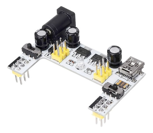 Mgsystem Módulo Fuente Protoboard Xd42 Xd-42 Mb102 3.3v 5v