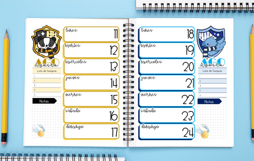Agenda Docente 2025-2026 Harry Potter Mod. 2 Medio Oficio Verde Musgo Doccente Harry Potter Mod. 2 2026