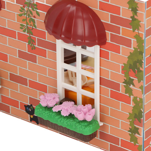 Modelo Miniatura Bricolaje De Casa De Muñecas