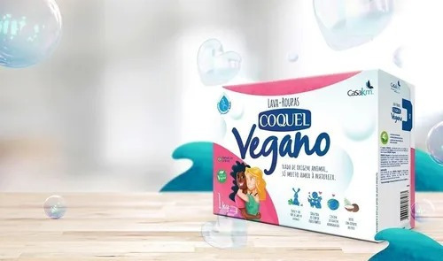 Kit 6 Caixas Lava Roupa Coco Biodegradável Vida Macia Vegano