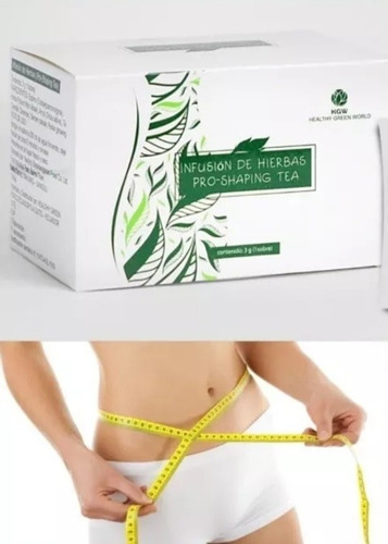 2 X Quemador De Grasa -pro Shaping Tea 100% Efectivo Sabor Delicioso