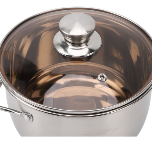 Olla De Acero Inoxidable De Una Sola Manija