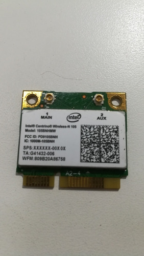 Placa Wifi (half) Intel 105bnhmw