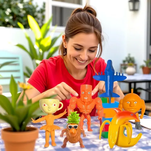 6 * Figuras De Ação Tralalero Tralala, Tung Sahur Zz