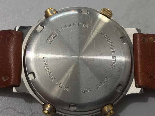 Orient Chronograph Quartz Fase De Lua Made In Japan