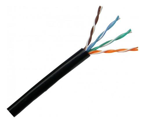 Cable Utp Cat5e 100% Cobre Exterior 305mts Ds-1ln5e0-uu/e