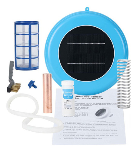 Ionizador Purificador Solar Para Piscinas Albercas Flotador