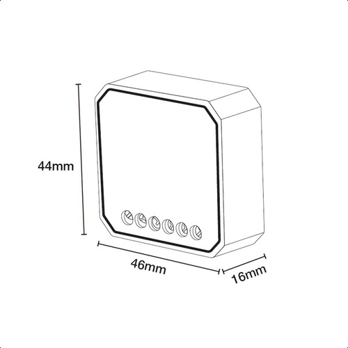 Módulo Switch Inteligente Icon Doble Salida