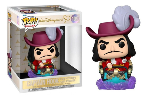 Captain Hook Peter Pans Flight Funko Pop 109 Disney Garfio