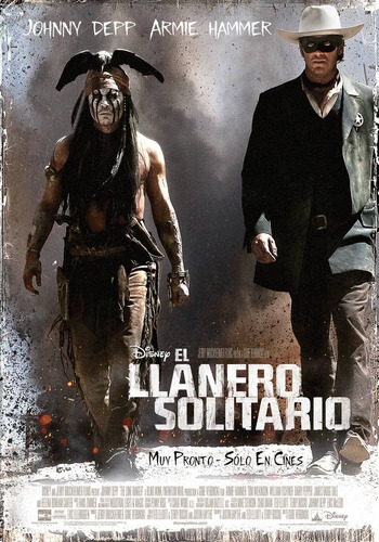 Poster Original Cine El Llanero Solitario (motivo 3)