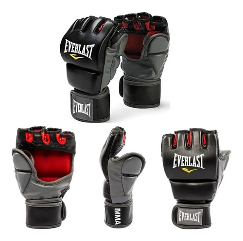 Imagen 2 de 7 de Guantes Everlast Mma Grappling Training Gloves Ufc Muay Thai