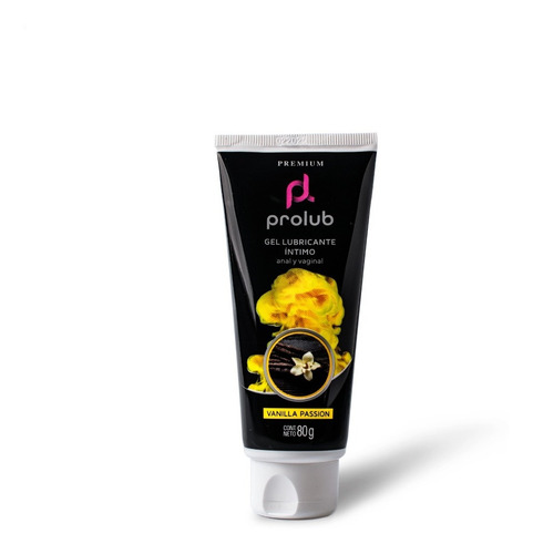 Gel Lubricante Anal Vaginal Prolub Passion Vainilla 80g
