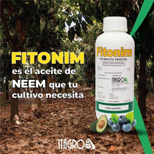 Aceite De Neem Itagro 1 Litro